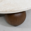 EDIN & LINA KJELLVERTZ, soffbord, "Sphere Round", Dusty Deco, samtida