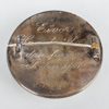 JUBILEUMSMYNT SAMT BROSCHER, 6 st, silver och emalj, 1900-tal