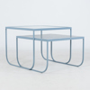 BROBERG & RIDDERSTRÅLE, soffbord, 2 del, "Tati", Asplund, samtida