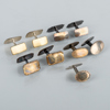 MANSCHETTKNAPPAR, 9 st, silver, 1900-tal