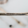 SAMLING SILVERFÖREMÅL, 8 st, silver, 1800-/1900-tal