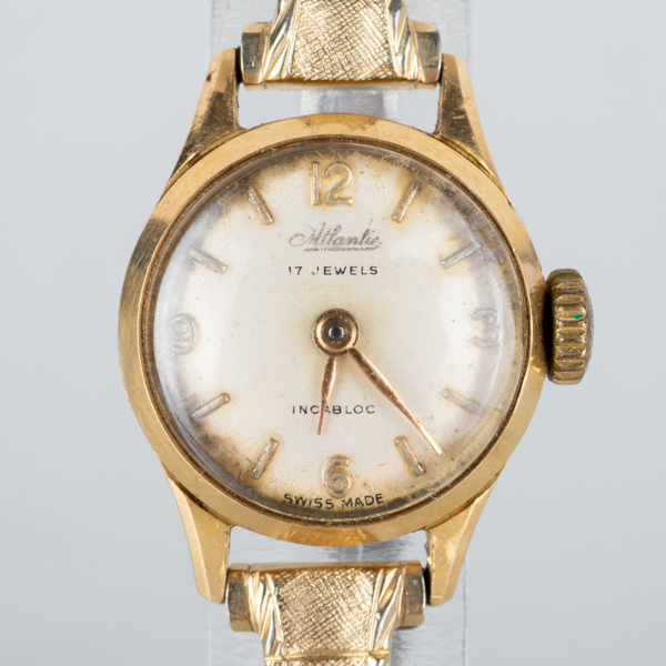 ATLANTIC, armbandsur, 18k guld, 1900-talets första hälft