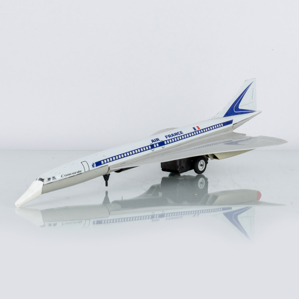 MODELLFLYGPLAN, plåt och plast, Air France, Joustra, Frankrike, 1970-tal