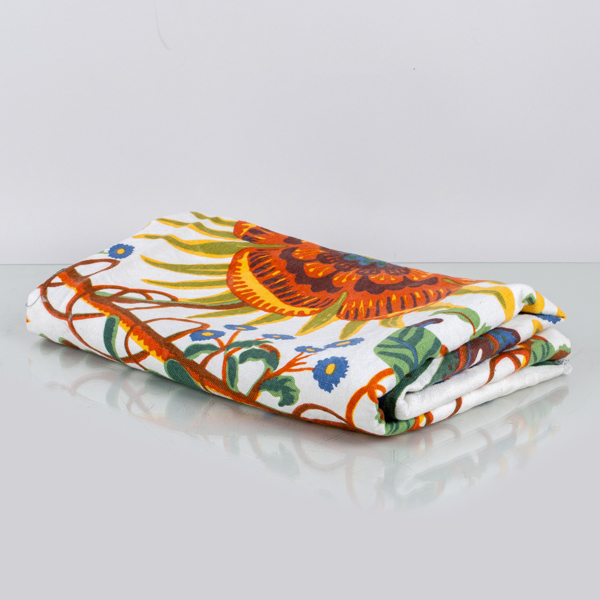 JOSEF FRANK, tyg, linne, "Aralia", Firma Svenskt Tenn