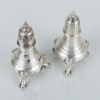 STRÖARE, 1 par, silver, London, England 1907