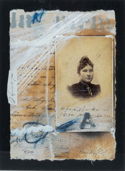 DAN NYGÅRD, collage, signerad