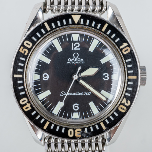 OMEGA, herrarmbandsur, Seamaster 300, stål, 1965