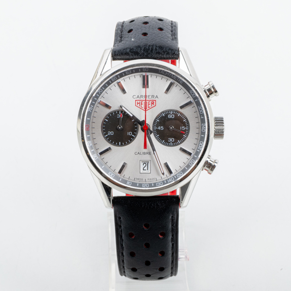 TAG HEUER, herrarmbandsur, Carrera calibre 17, stål, 2012