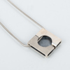 HÄNGE, sterlingsilver, med 2 halskedjor, Lennart Samuelsson, Formverkstan Guld och Silver, Norrköping 2003