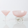 COUPESKÅLAR OCH MARTINIGLAS, 13 st, glas, 1900-talets mitt