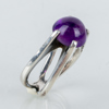 REY URBAN, ring, sterlingsilver, med ametist, Stockholm