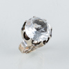 RING OCH HÄNGE, sterlingsilver, med bergkristall, BEH, Swedesign, bla 1975