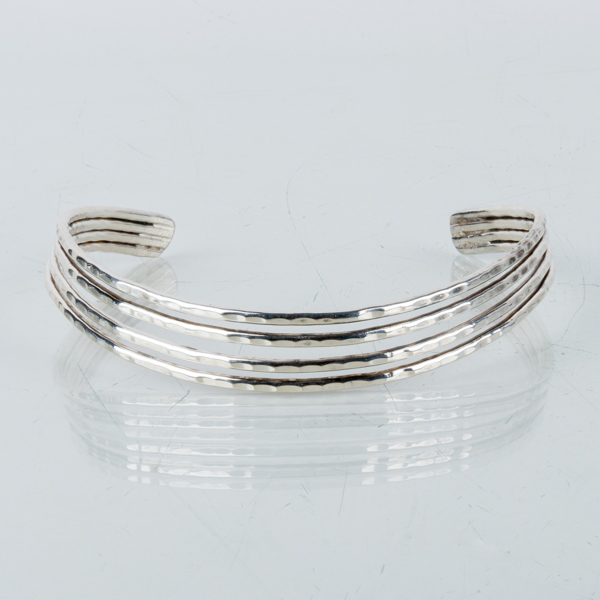 HALSRING, silver, enligt uppgift Lennart Samuelsson, Formverkstan Norrköping, omkring år 2000