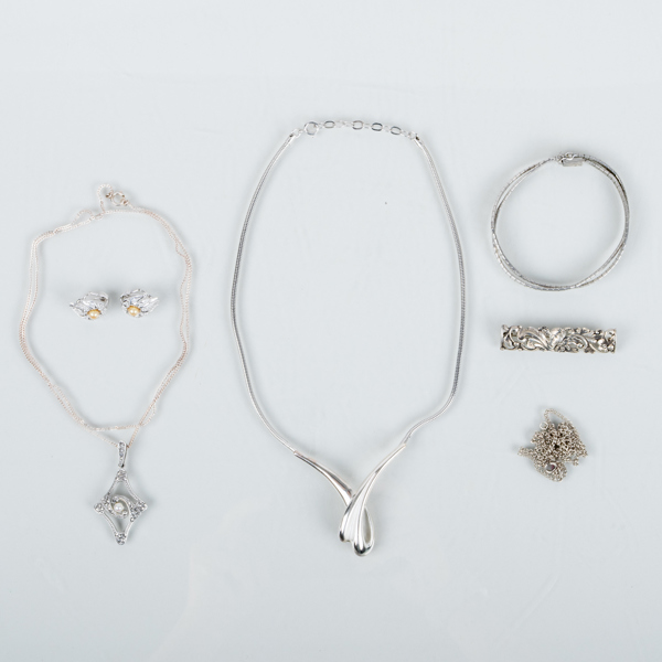 SAMLING SILVERSMYCKEN, 6 del, bla 1900-talets andra hälft