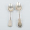 KAFFESKEDAR, 2 st, silver, 1700-/1800-tal