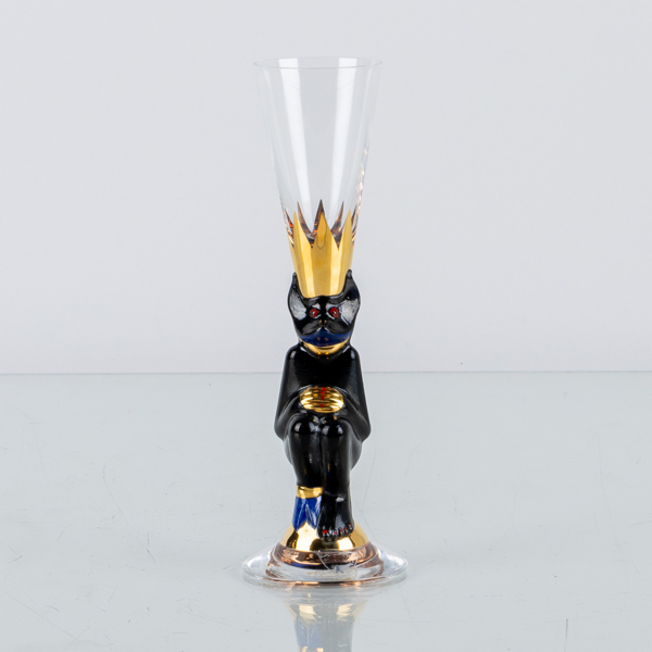 GUNNAR CYRÉN, snapsglas, "Djävulsglas", ur Nobelservisen