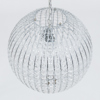 TAKLAMPA, vitmetall, 1900-/2000-tal