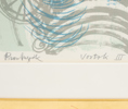 HANS FRITZDORF (1927-1990), färglitografi, signerad