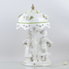 BORDSLAMPA, porslin, Bassano, Italien, 1900-talets andra hälft