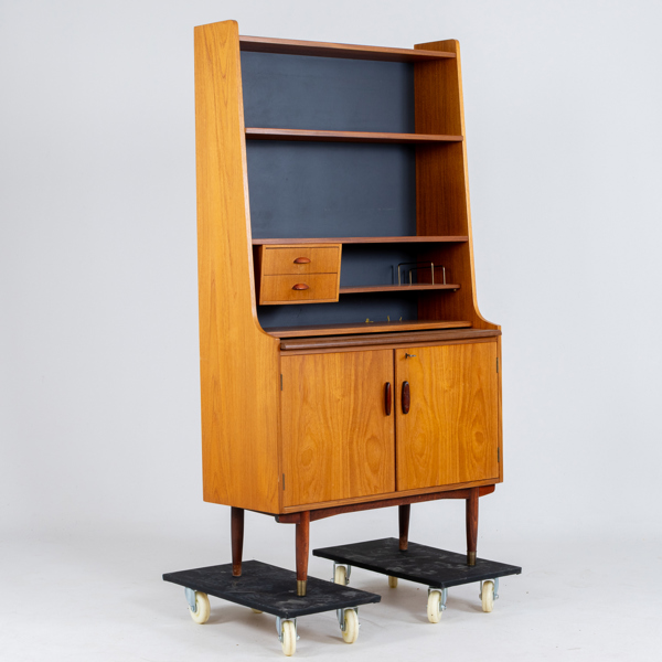 BOKHYLLA, teak, 1950-/60-tal