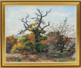 NILS CARLSTEDT (1898-1980), olja på pannå, signerad