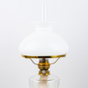 BORDSFOTOGENLAMPA, mässing och glas, 1900-talets första hälft