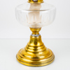 BORDSFOTOGENLAMPA, mässing och glas, 1900-talets första hälft