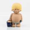 LISA LARSON, figur, stengods, "Väst", ur serien "All världens barn", Gustavsberg