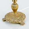 BORDSLAMPA, mässing, rokokostil, 1900-talets mitt