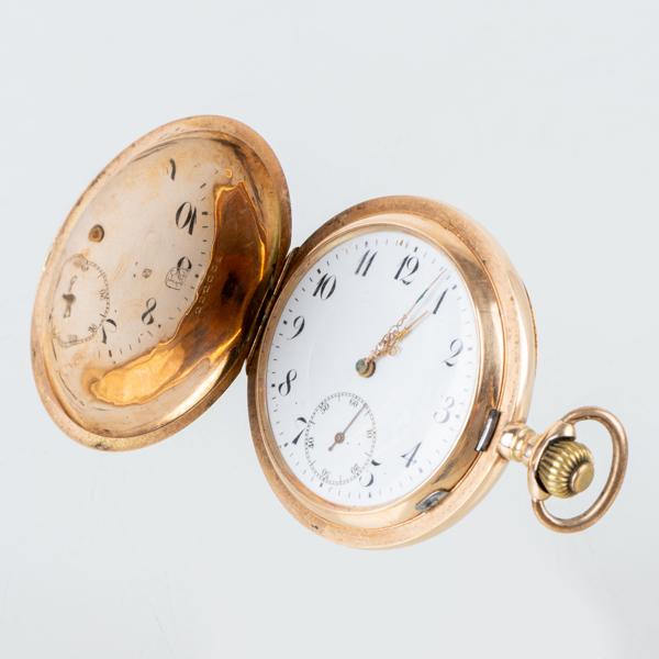 FICKUR, 14k guld, tidigt 1900-tal