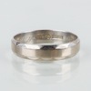 RING, 18k vitguld, svenska stämplar BFH 1985