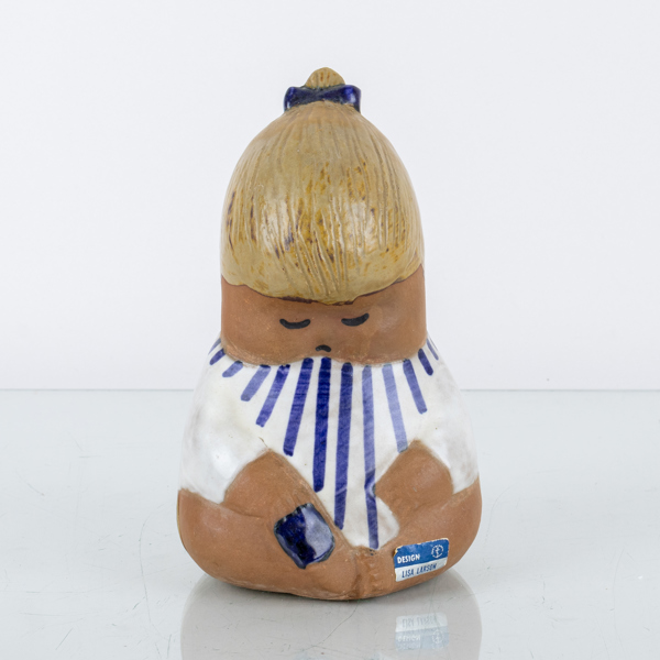 LISA LARSON, figur, stengods, "Johanna", Gustavsberg