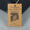 EVA-LENA MARTINSON, skulptur, glas, Skruf glasbruk