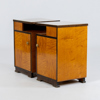 SÄNGBORD, 1 par, art déco, sannolikt 1920-/30-tal