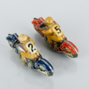 PLÅTLEKSAKER, 2 st motorcyklar, Schuco, Tyskland, 1950-tal