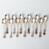 KAFFESKEDAR, 12 st, silver, GAB, 1954