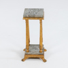 PIEDESTAL, bronserad, 1900-tal