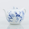 TEKANNA, porslin, lökmönstret, Meissen, Tyskland, 1900-talets andra hälft