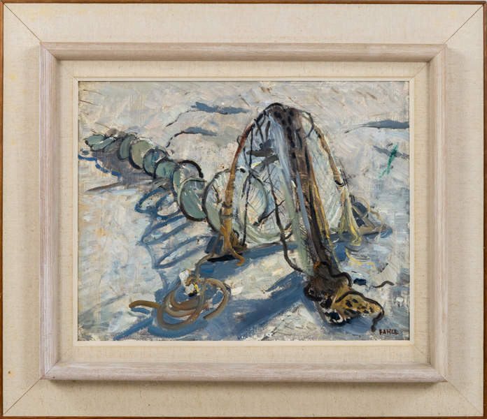 GUSTAF ADOLF FAHLE (1906–1989), olja på pannå, signerad och daterad -57