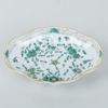 SKÅLFAT, porslin, "Indisk grön", Meissen, Tyskland 