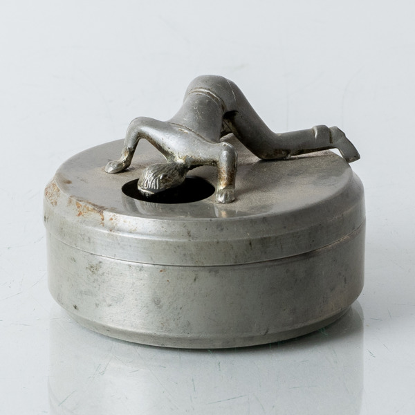 MANSCHETTKNAPPASK, tenn, Widerholm & Dahlberg, 1900-tal