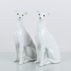 FIGURINER, 3 st, porslin, bla Lladro, Spanien, 1900-talets andra hälft
