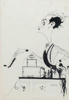 EINAR NERMAN (1888-1983), tuschteckning, karikatyr av Gösta Ekman, signerad och daterad 1936
