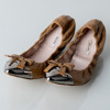 MIU MIU, 1 par ballerinaskor, strlk 37,5, nutida