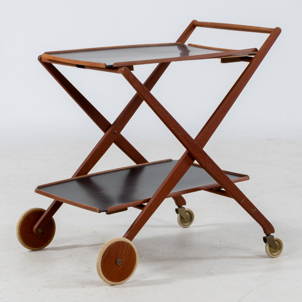 SERVERINGSVAGN, teak, 1950-/60-tal
