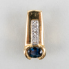 HÄNGE, 18k guld, med bla diamanter, 1900--/2000-tal