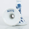LJUSSTAKAR, 1 par, porslin, Blue Danube, Japan, 1900-tal