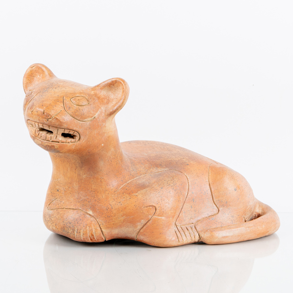 SKULPTUR, terracotta, sannolikt Sydamerika, 1900-tal