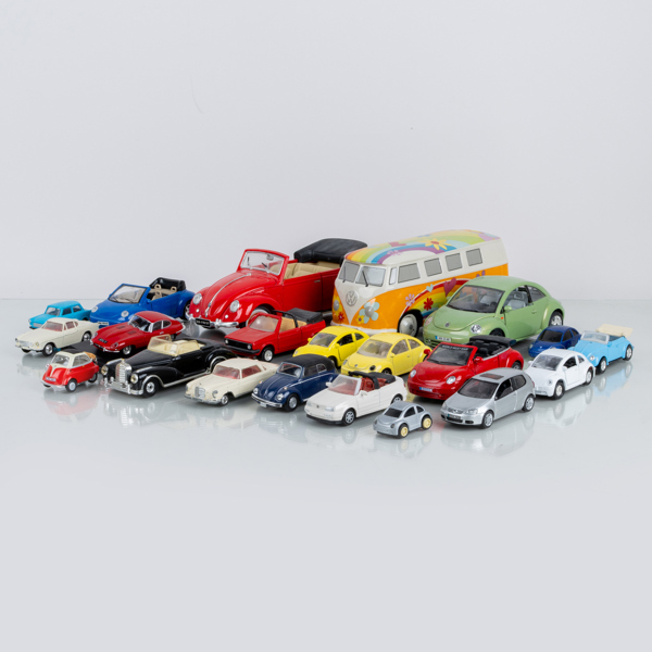 LEKSAKSBILAR, 21 st, metall, plast och keramik, bla Corgi Toys, Schuco, Maisto, mestadels 1900-talets andra hälft