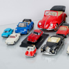 LEKSAKSBILAR, 21 st, metall, plast och keramik, bla Corgi Toys, Schuco, Maisto, mestadels 1900-talets andra hälft